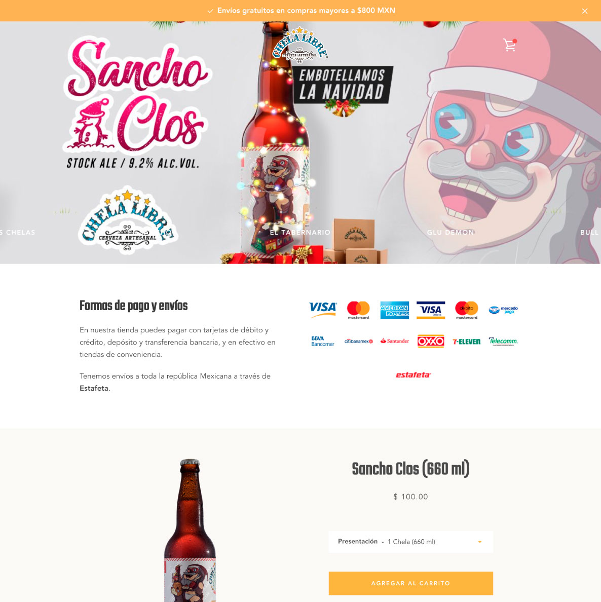 Chela Libre WebSite